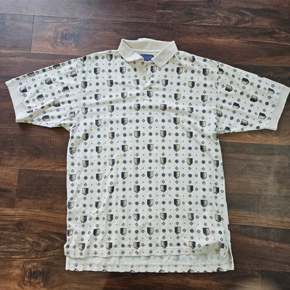 Vintage Pendleton Short Sleeve Golf Polo Shirt - Size XL